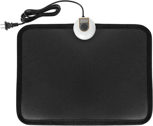 Livtribe Heated Floor Mat for Foot, Carbon Crystal Heated Foot Warmer