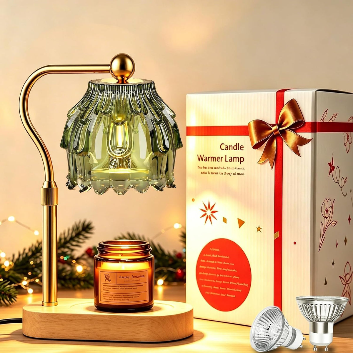 Candle Warmer Lamp with Timer & Dimmable New Home Gift Room Decor