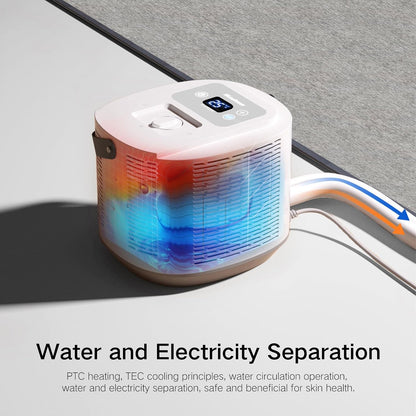 Bed Cooling System with Portable Cooling Mattress & Heater 54-115 ℉, Safe Water Circulation, Low Energy, Quiet Operation, Bed Air Conditioner Under Sheets Ideal for Camping, RVs, and Indoor Use