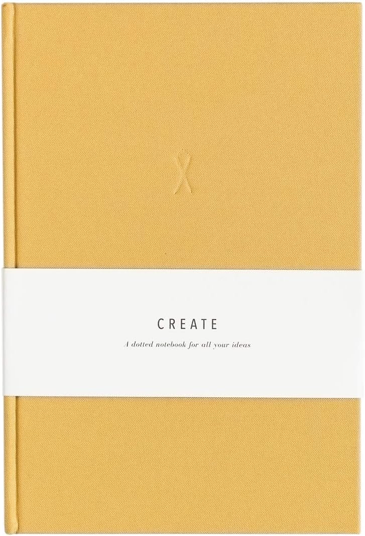 Promptly Journals, Blank Journal: THINK/BELIEVE/FEEL (Dusty Blue, Leatherette) | Layflat Notebook | Ruled Journal | Journal Notebook | Gifts for Women and Men