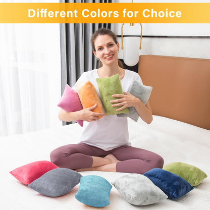 1 MIDDLE ONE 2 Pack Small Pillow, Memory Foam Mini Pillow 11 X 7 Inches for Travel, Sleeping, Nap and Neck, Knee, Lumbar Support, Tiny Cushion for Pet, Dogs (Grey)