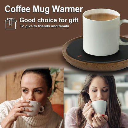 Candle & Coffee Warmer for Desk - Auto Shut Off