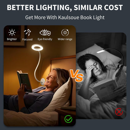 Dim Book Lights for Reading at Night,USB Goose Reading Lights for Books in Bed Headboard,LED Night Lights Plug into Wall,Adhesive Wall Lights for Bedroom,Portable Plug in Wall Sconces Hardwired,1 Pack