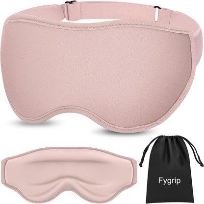 Fygrip 3D Eye Mask Sleep Mask for Men & Women, Black