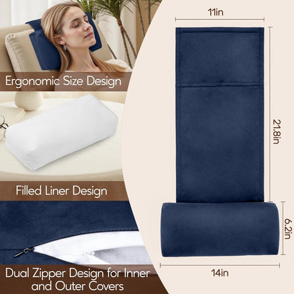 Neck Pillow for Recliner Chair, Adjustable Recliner Pillow for Headrest