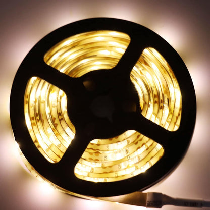 Zerodis Motion Sensor LED Strip Light Motion Activated LED Light Strip Sensing Tape 6.6ft Eye Protection USB Battery Powered with High Sensitivity Sensor for Cabinet