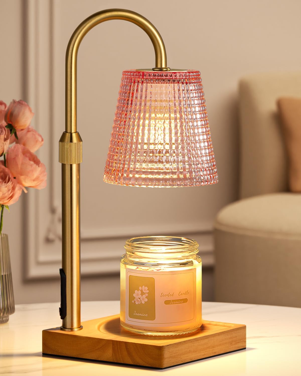 Hong-in Candle Warmer Lamp with Timer, House Warming Gifts New Home Decor