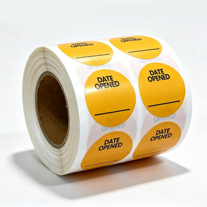 Date Opened Stickers,1.25 Inches Medication Instruction Labels,1000 Pcs
