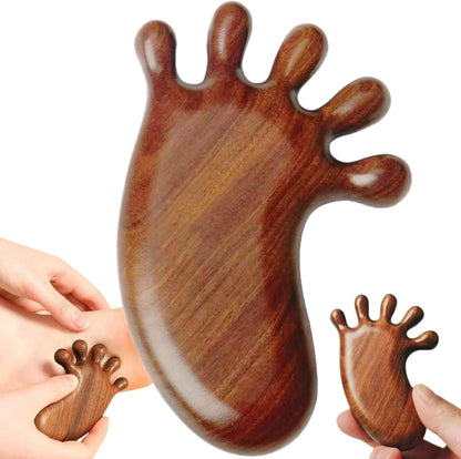 Sandalwood Foot Reflexology Tool Wooden Acupressure Massager