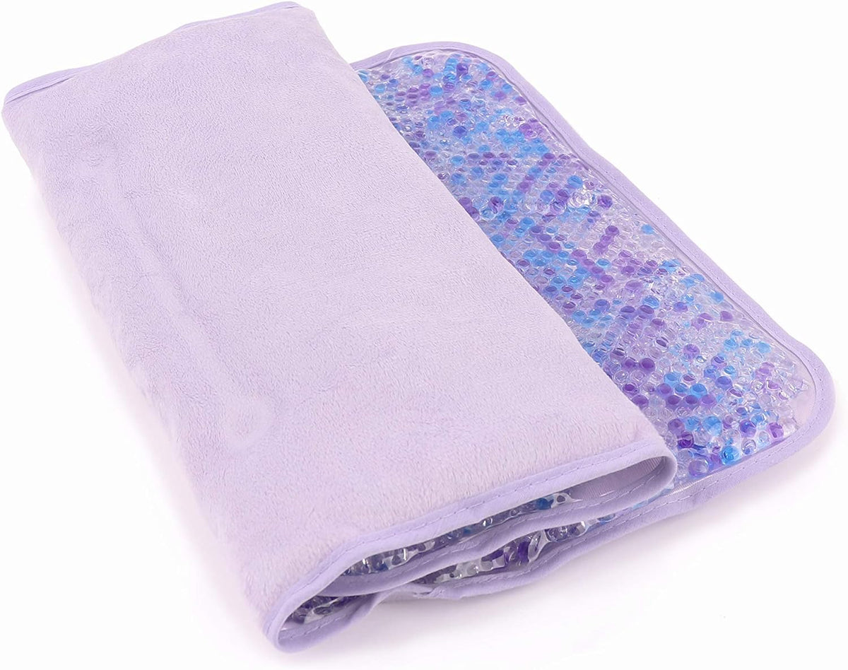 Hot and Cold Large Gel Bead Pack by FOMI Care | 20” x 12” | Ice Therapy for Back, Shoulder, Knee, Thigh Pain Relief | Premium Reusable, Oversized Wrap and Compress | Freezable, Microwaveable