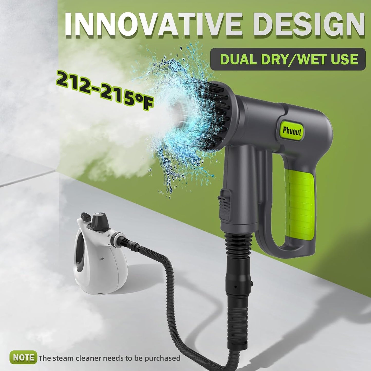 Electric Spin Scrubber Cordless, 2 Speeds Power Cleaning Brush, 150 Mins Runtime Rechargeable Shower Scrubber with 9 Replaceable Accessories for Bathroom, Tile, Grout, Kitchen, Floor, Car