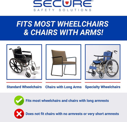 Secure Safety Solutions Wheelchair Armrest Lateral Support Cushion
