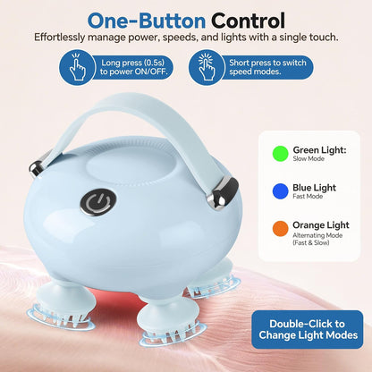 Scalp Massager, Head Massager Scalp with Tangle-Resistant Design