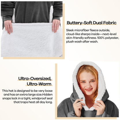 yescool Wearable Blanket Hoodie as Christmas Birthday Gifts for Women Mom - Colors A