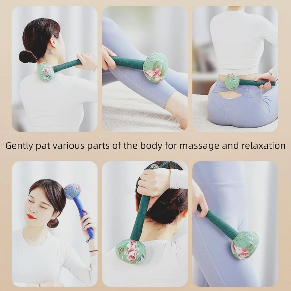 Body Massage Hammer, Manual Back Massager Tool for Body Relief