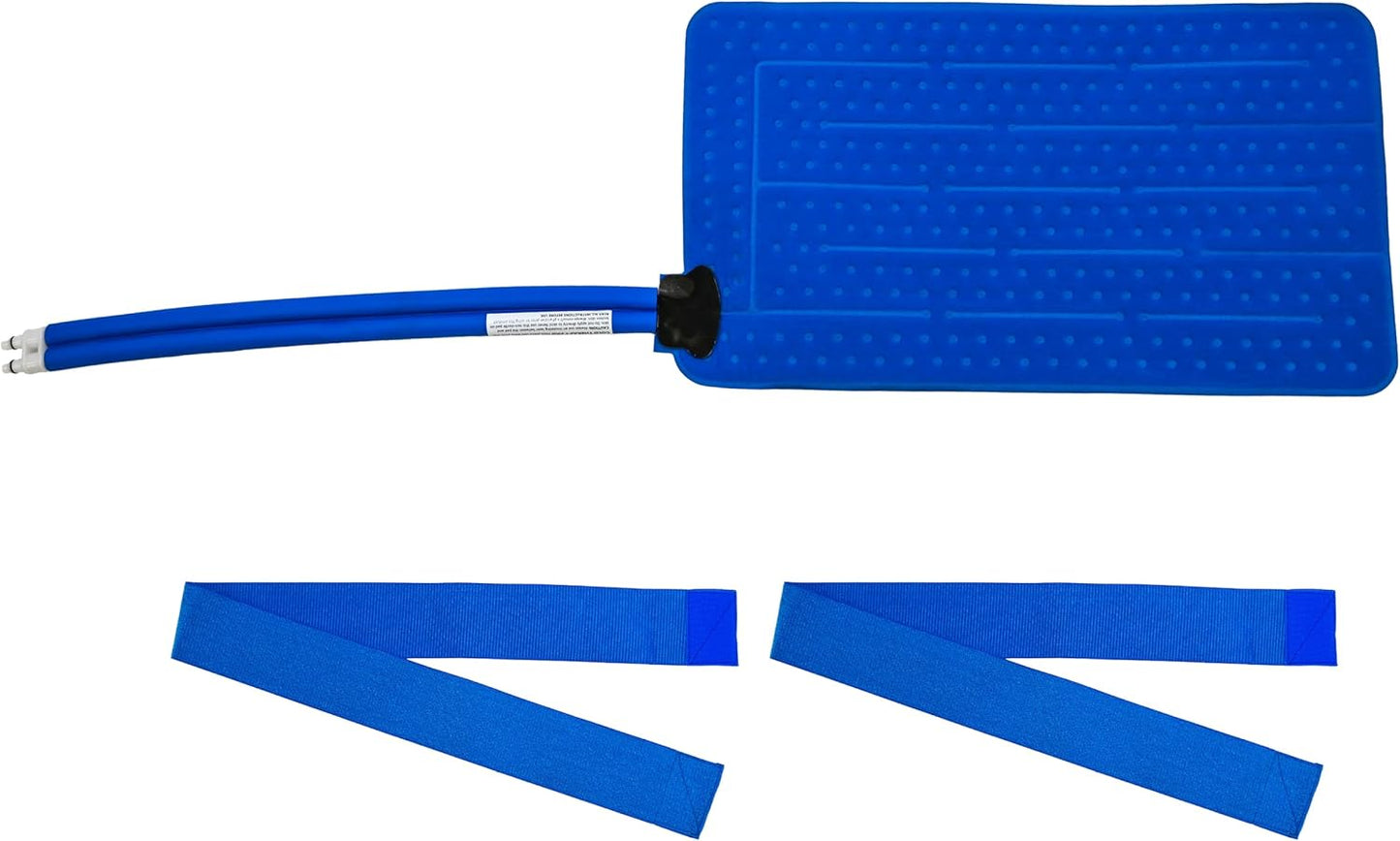 Polar Active Ice® 3 in 1 Knee, Ankle, & Elbow Therapy pad 12.5” x 10.5” with Attached Belts. Use only with The Polar Active Ice #AIS Therapy System.