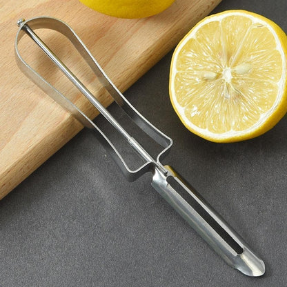 2Pcs Stainless Steel Rotary Peeler Multi-function Peeling Knife,potato Carrot Hand Peeler Food Fruit Vegetable Cutter Kitchen Tools,Home Outdoor Peelers Kitchen Utensils and Gadgets