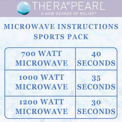 TheraPearl-14070 Color Changing Reusable Hot Cold Pack with Strap, Sports Size Ice Pack with Gel Beads, 11" x 4.5"