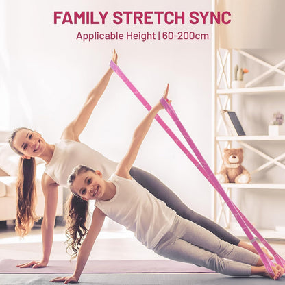 Stretch Strap, Multi-Loop for Physical Therapy,Elastic Yoga Stretching Strap for Dance,Yoga, Pilates & Gymnastics Exercise, Ballet Stretching Band for Flexibility, Leg Stretching