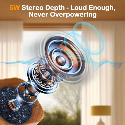Sunrise Alarm Clock with Sound Machine, Gentle Wake Up Light for Bedroom