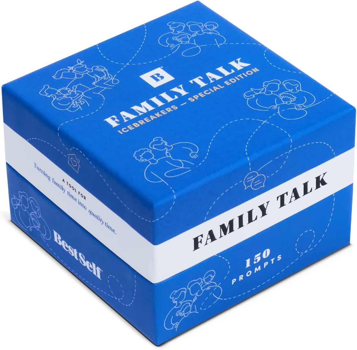 BestSelf Icebreaker Deck – 170 Ice Breaker Cards for Adults, Work & Groups