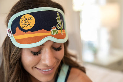 Lazy One Women's Cotton Face Mask for Sleep, Washable Sleeping Mask for Adults