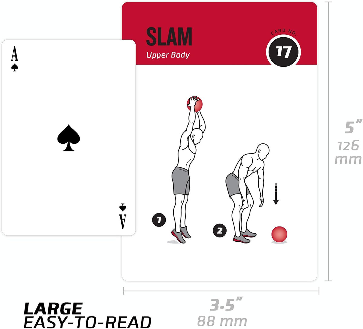 NewMe Fitness Pilates Workout Cards, Fitness Deck for Women and Men