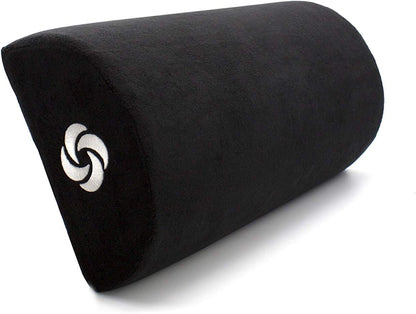 SAMSONITE - Half Moon Lumbar Support Pillow, Elevates Comfort, 100% Pure Memory Foam, Fits Most Seats