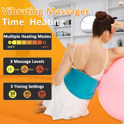 Feet Warmers, 5000mAh Rechargeable Foot &Ankle Heating Pad for Circulation