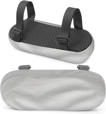 Office Chair Armrest Pads, Adjustable Fit, Set of 2