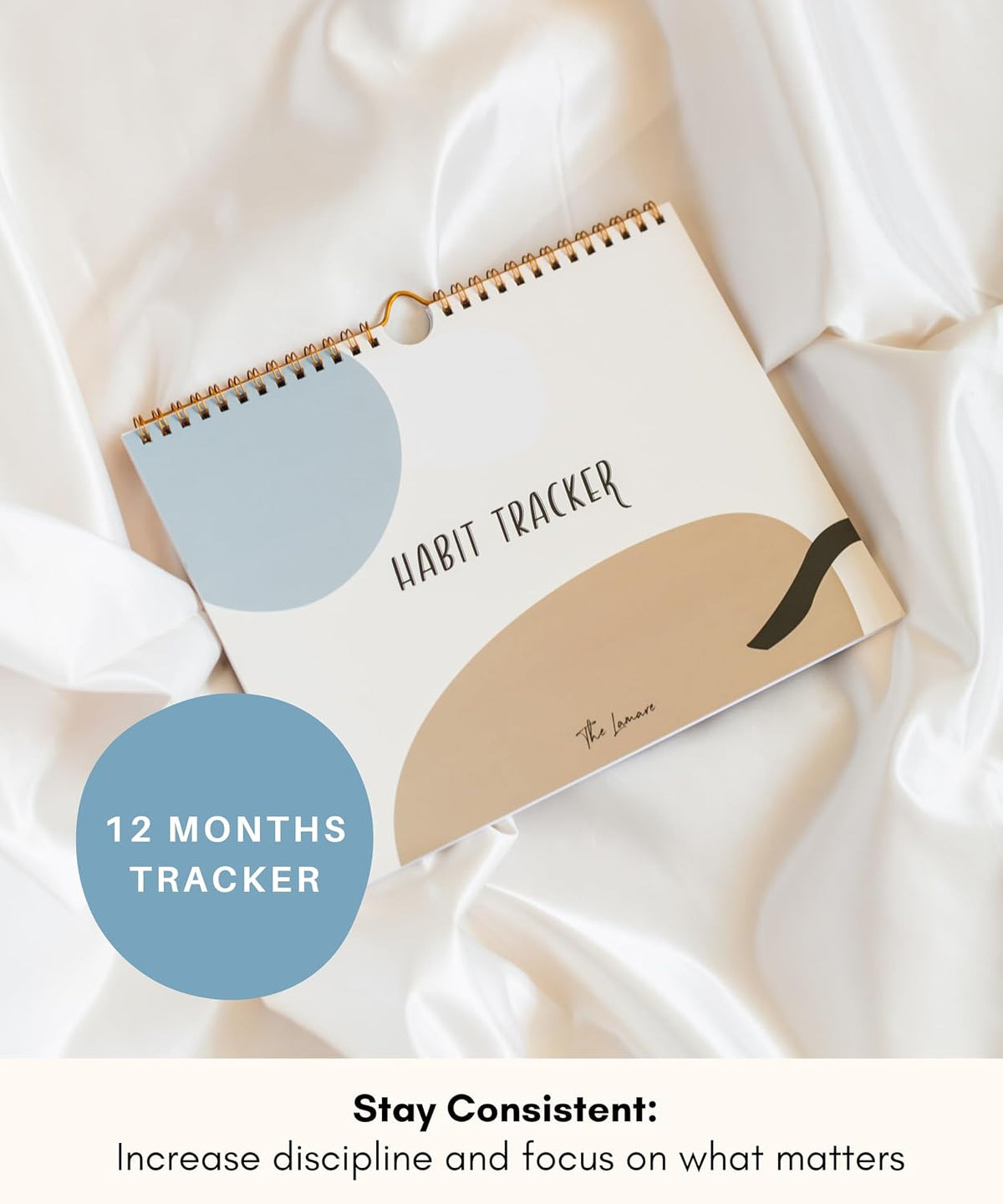 Lamare Habit Tracker Calendar 2026 – Premium Daily Habit Tracker Journal