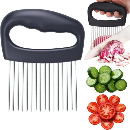 Extra-Large Onion Holder for Slicing, 304 Stainless Steel