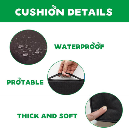 Stadium Cushions, Waterproof Outdoor bleacher seat Cushion, Kayak Canoe seat,Camping seat Cushion for Any Sports Events use
