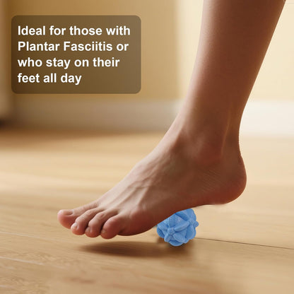 Foot Massage Ball Myofascial Release, Pain Relieve from Plantar Fasciitis, Massage Tool for Tight Muscles and Sore Feet, Restore Foot Massage Roller