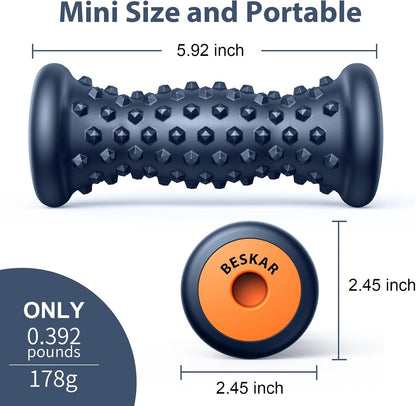 BESKAR Foot Massage Roller for Plantar Fasciitis Relief