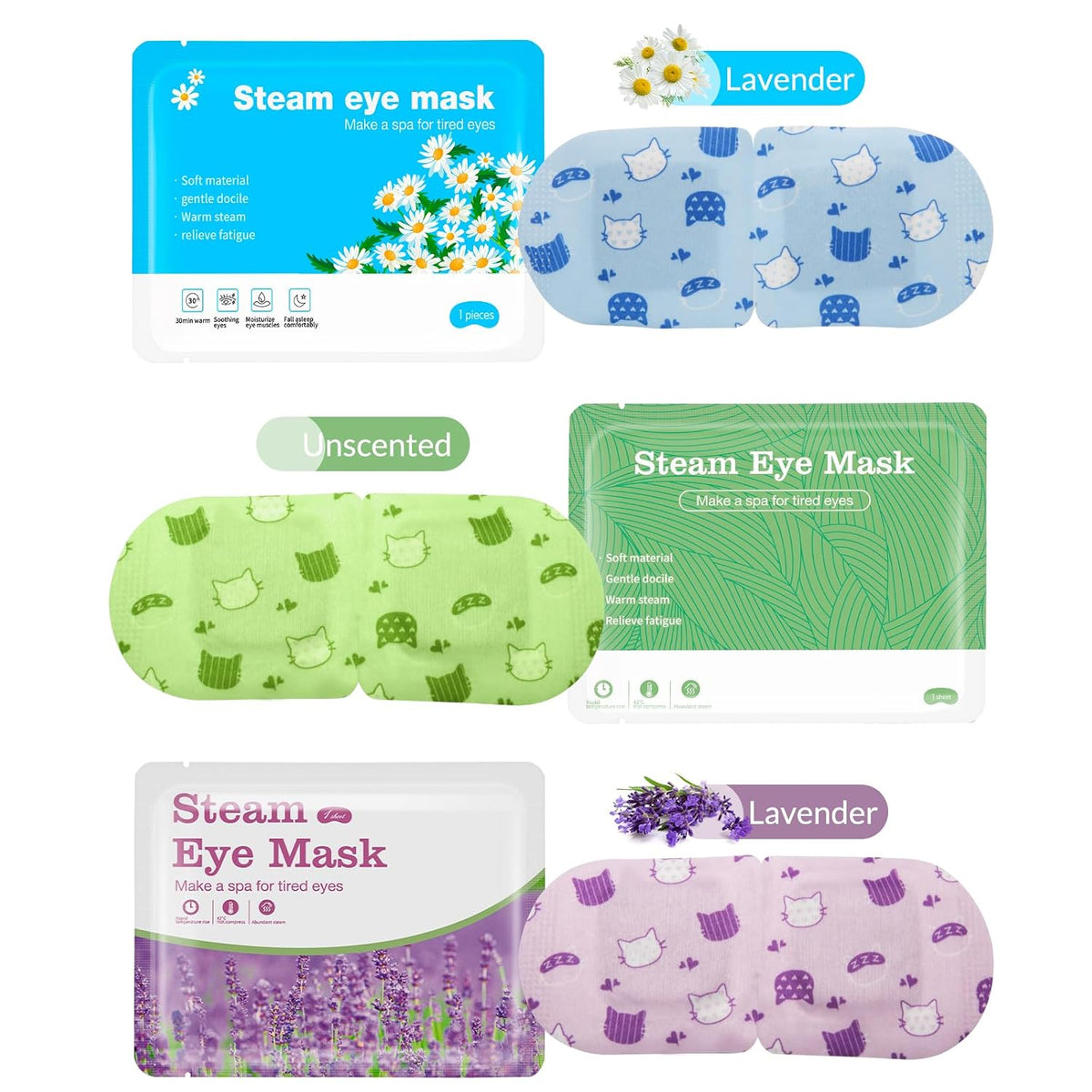 Jekeno Steam Eye Mask Heated Eye Masks for Dry Eyes