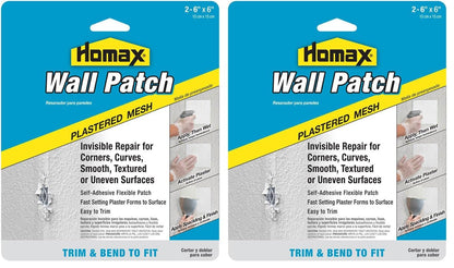 Homax 41072026734 Drywall Patch and Repair Kit, 4"x4" Wall Patch