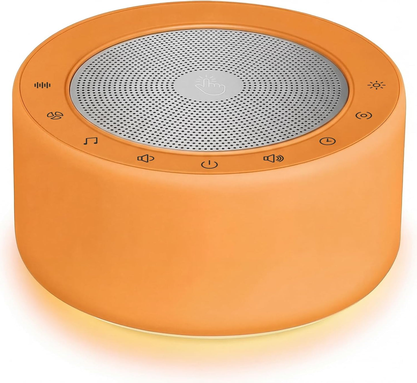 Kipcush White Noise Machine for Baby & Adults, 30 Soothing Sounds, Sleep Sound Machine with 8 Color Night Light, Memory Function, White Noise for Sleeping, Nursery, Office, Travel & Relaxation