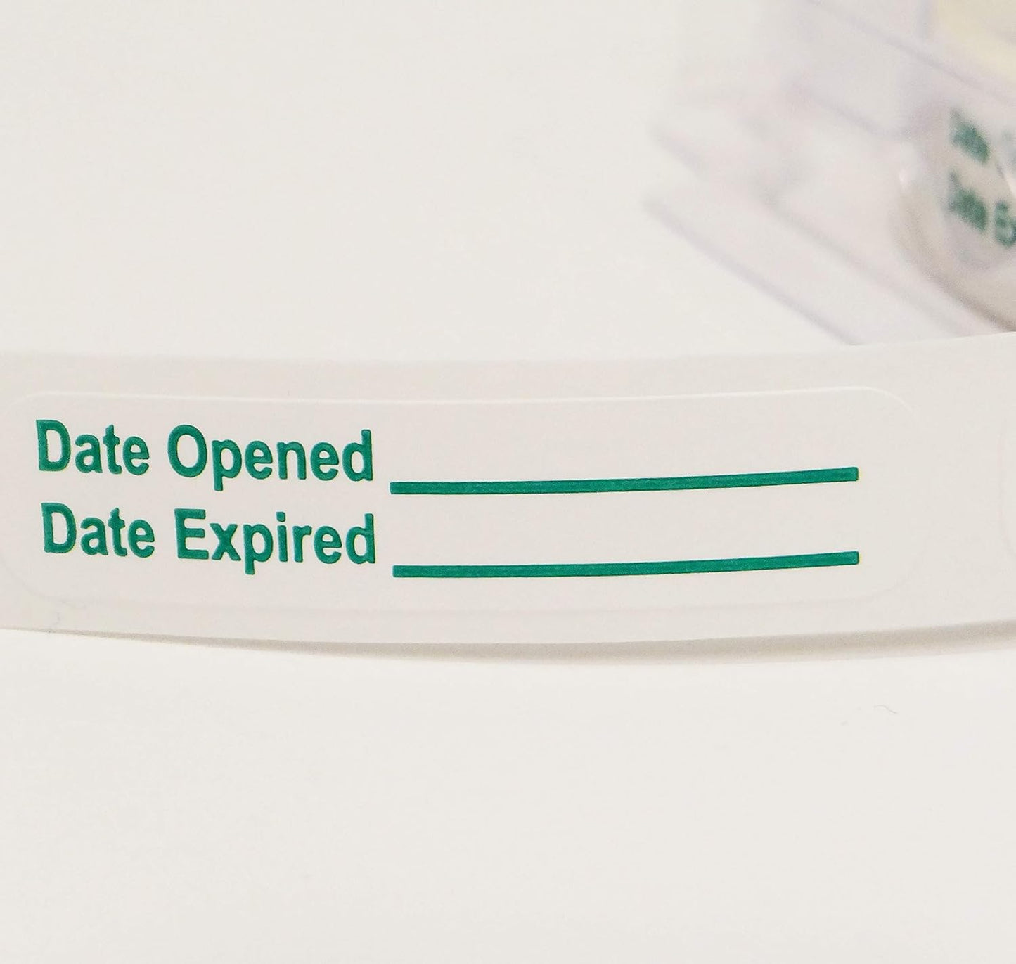 Date Opened Date Expired Labels (1000, 2-500 Rolls)