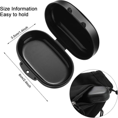 BBTO 3 Pairs Ear Plugs for Sleeping Noise Cancelling, Black, Grey and Red