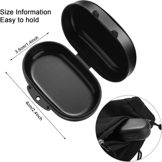 BBTO 3 Pairs Ear Plugs for Sleeping Noise Cancelling, Black, Grey and Red