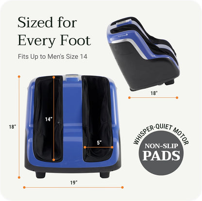 Human Touch Reflex5s Foot & Calf Massager Plantar Fasciitis - HSA Approved
