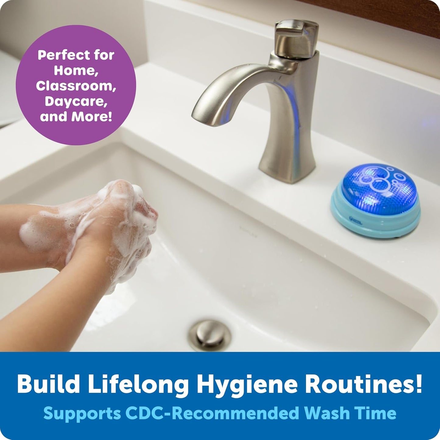 Learning Resources 20 Second Handwashing Timer - Visual Timer for Kids, Classroom Timers for Kids, Visual Timers for Handwashing | Visual Timer for Kids, Classroom Timers for Kids, Visual Timers for Handwashing