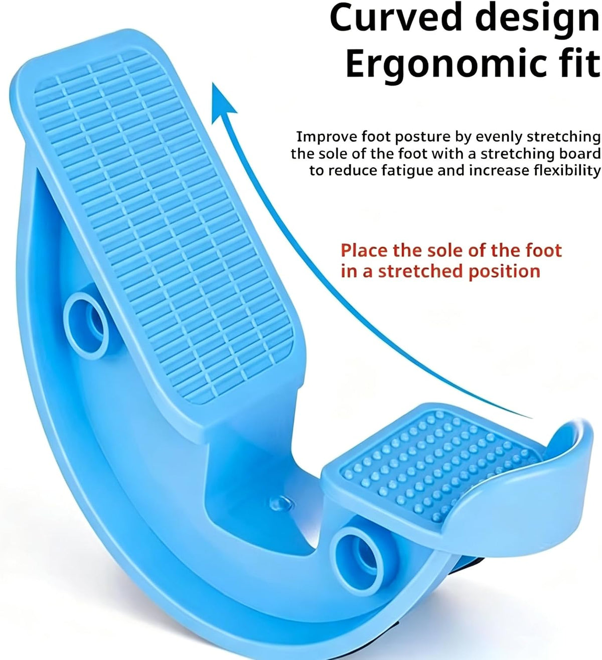 1 pc Foot Rocker, Foot and Calf Stretching,Increased Flexibility & Strength