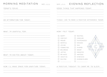Gratitude: A Day and Night Reflection Journal (Inner World)