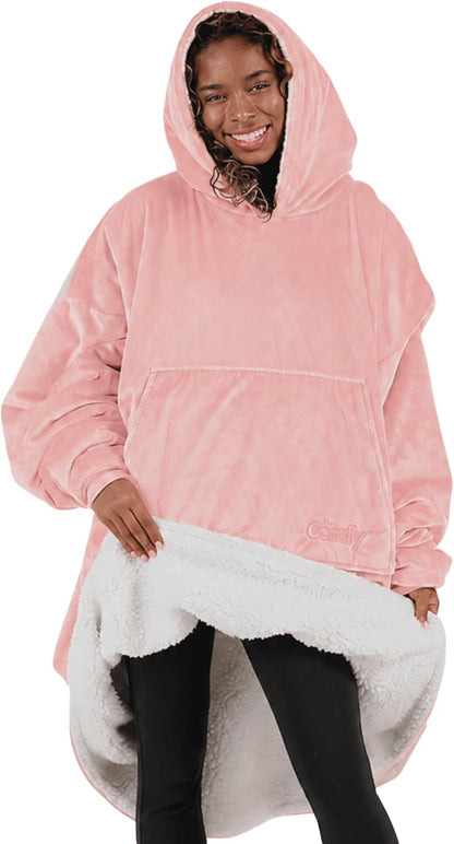 THE COMFY Original | Shark Tank | Patented | Sherpa Wearable Blanket Hoodie