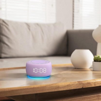 Buffbee Pro 2nd Gen| Sound Machine, Alarm Clock with Bluetooth Speaker | Upgraded Rechargeable Battery, White Noise Machine with 25 Sleep Sounds, Portable for Travel & Bedroom