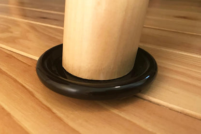 Shepherd Hardware 9091 2-Inch Carpet Base Furniture Cups, 4-Pack,Brown