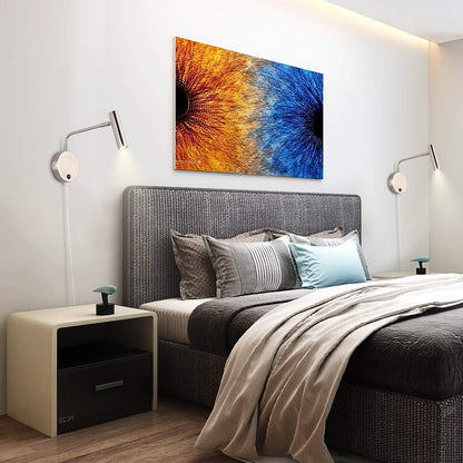 Joossnwell Wall Lamps that Plug in, Bronze Metal Industrial Wall Spotlight with Switch on Off for Home Bedside Lighting Fixtures Warm White 3000K 1 Pack