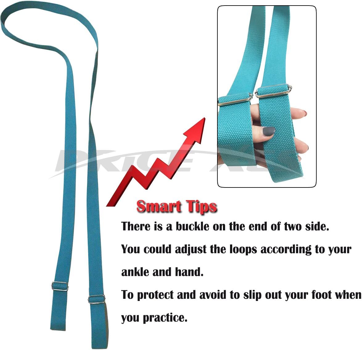 Adjustable Leg Stretcher Lengthen Ballet Stretch Band - Easy Install on Door Flexibility Stretching Leg Strap Great Cheer Dance Gymnastics Trainer Stretching Equipment Taekwondo Training